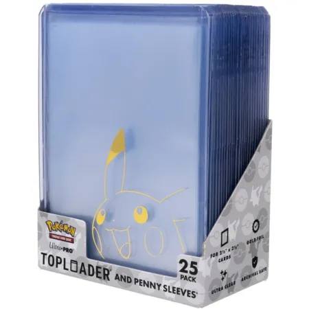 Ultra Pro: Pokémon - Toploader + koszulki - Pikachu (25 szt.)